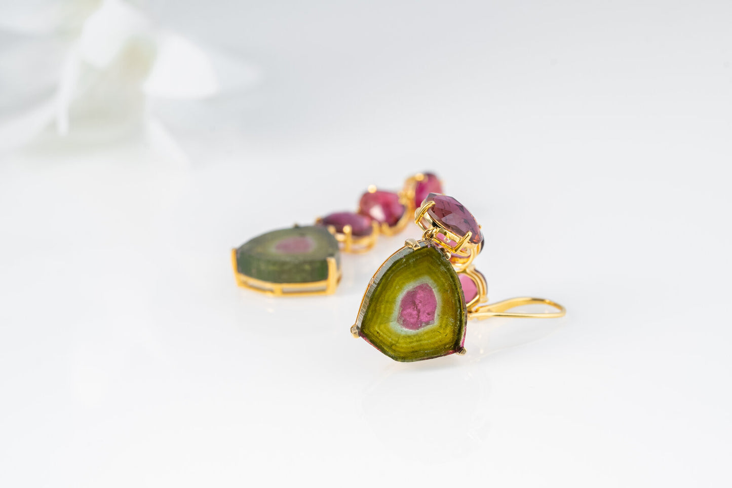 Tourmaline earrings