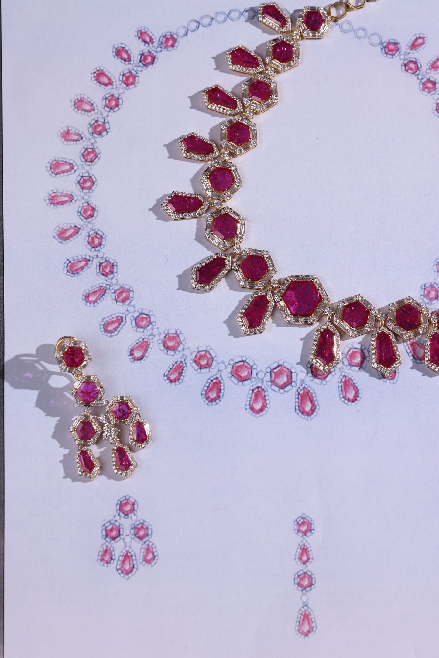 Imperial Mosambique Ruby Necklace