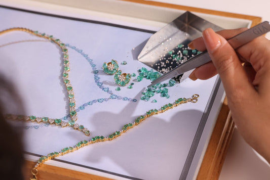 Emerald bracelet