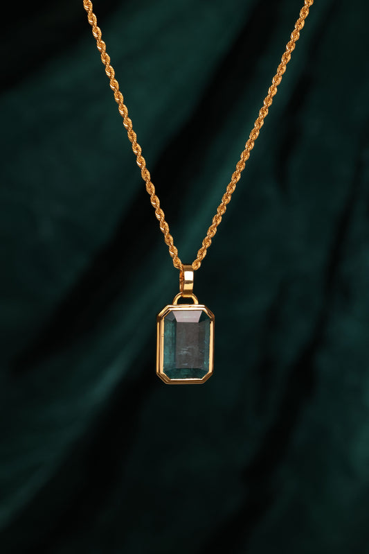 Green Frame Pendant