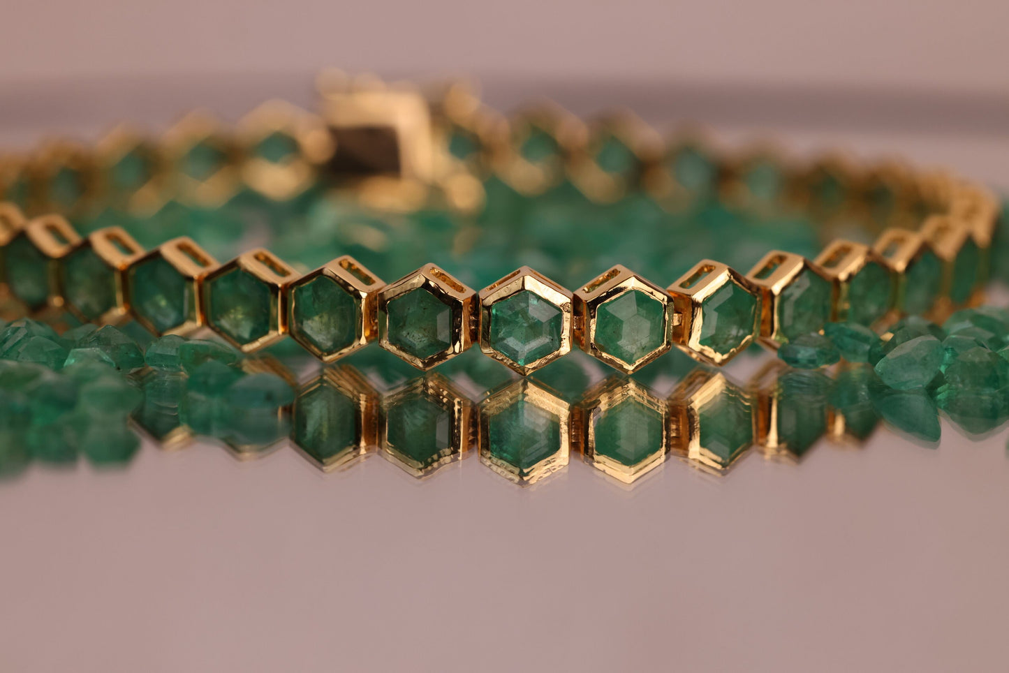 Emerald bracelet