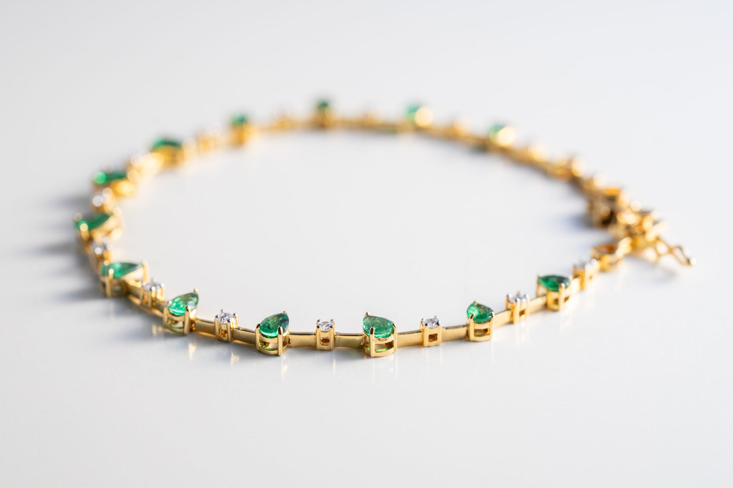 Emerald bracelet