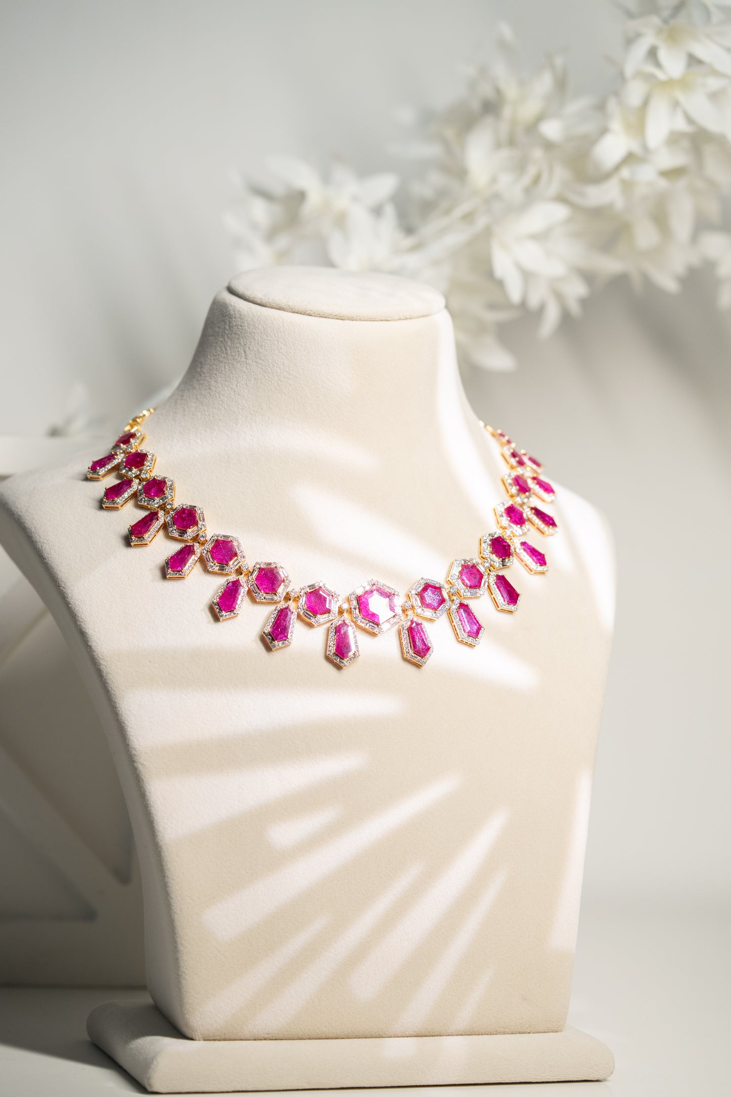 Ruby necklace