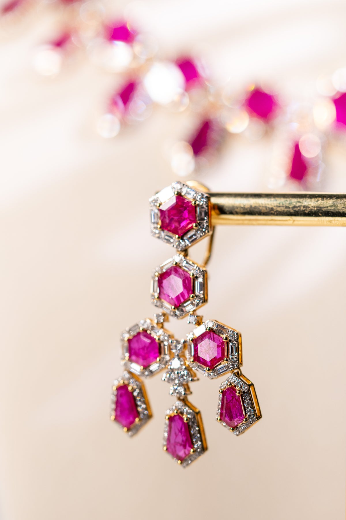 Imperial Mosambique Ruby Earrings