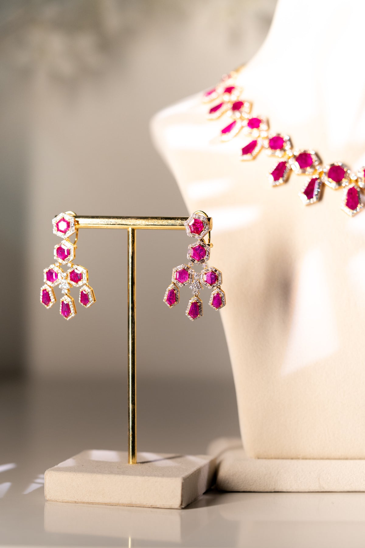 Imperial Mosambique Ruby Earrings