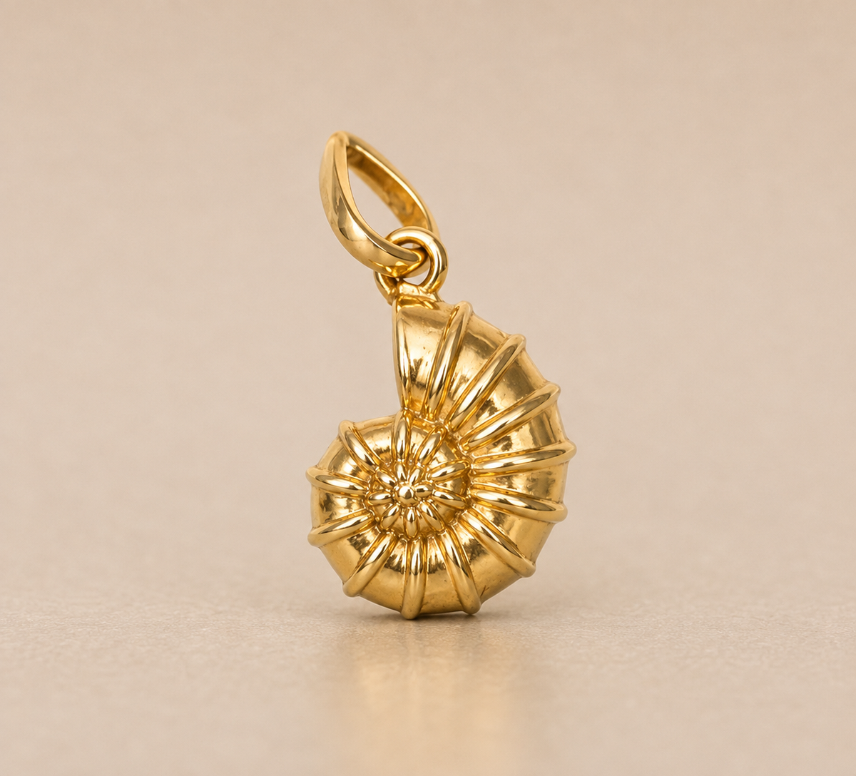 Golden Spiral Pendant