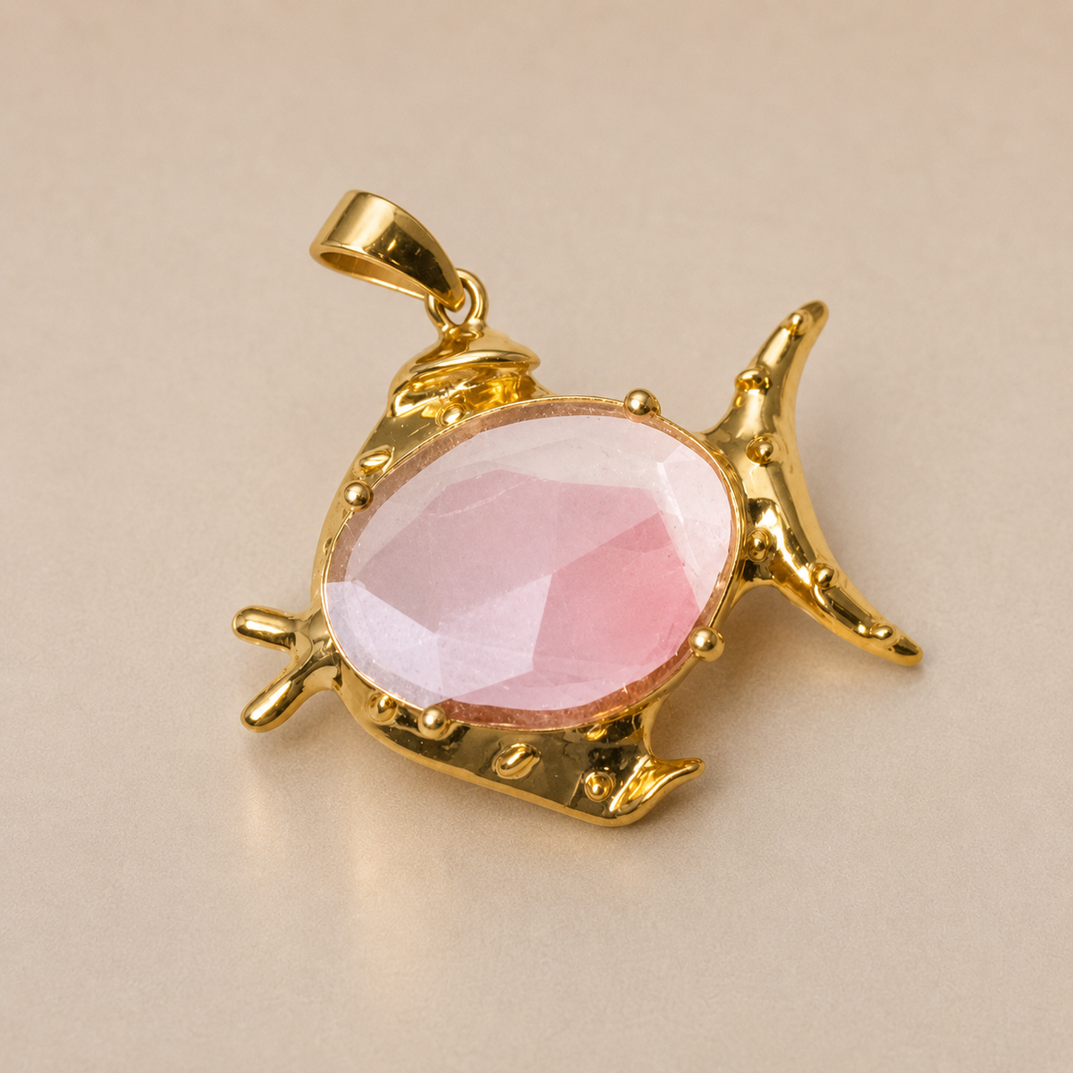 Blush Fish pendant
