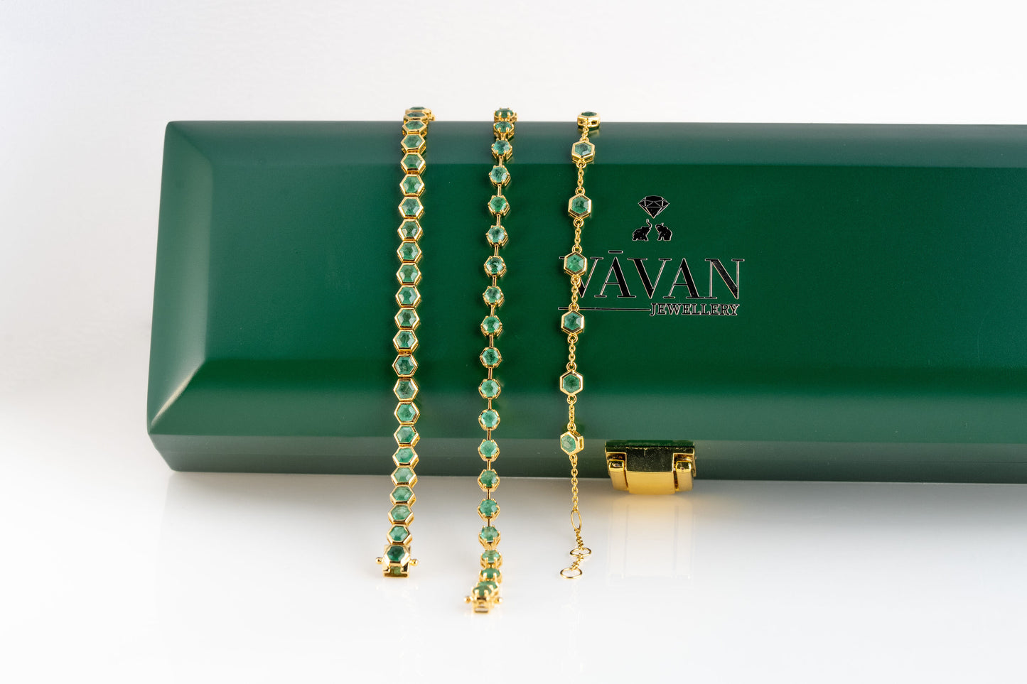 Emerald bracelet