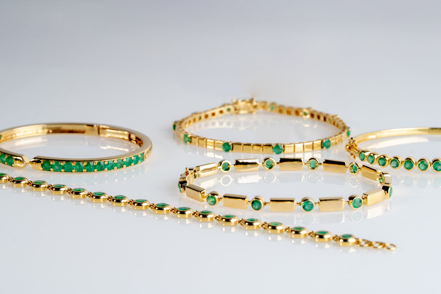 Bracelet emerald