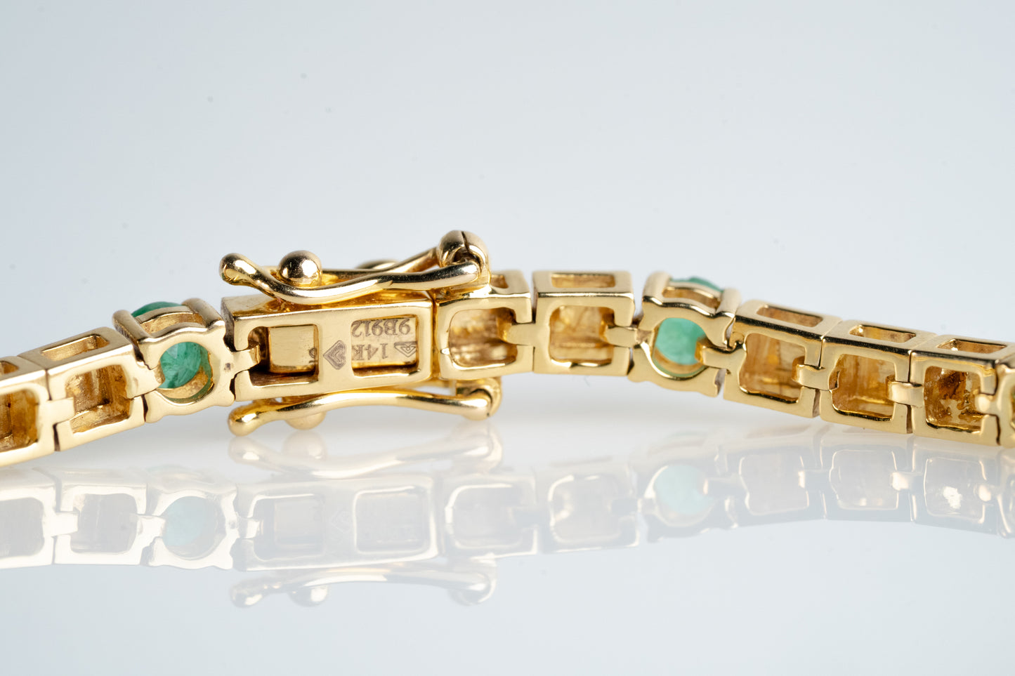 Cubix Emerald Bracelet