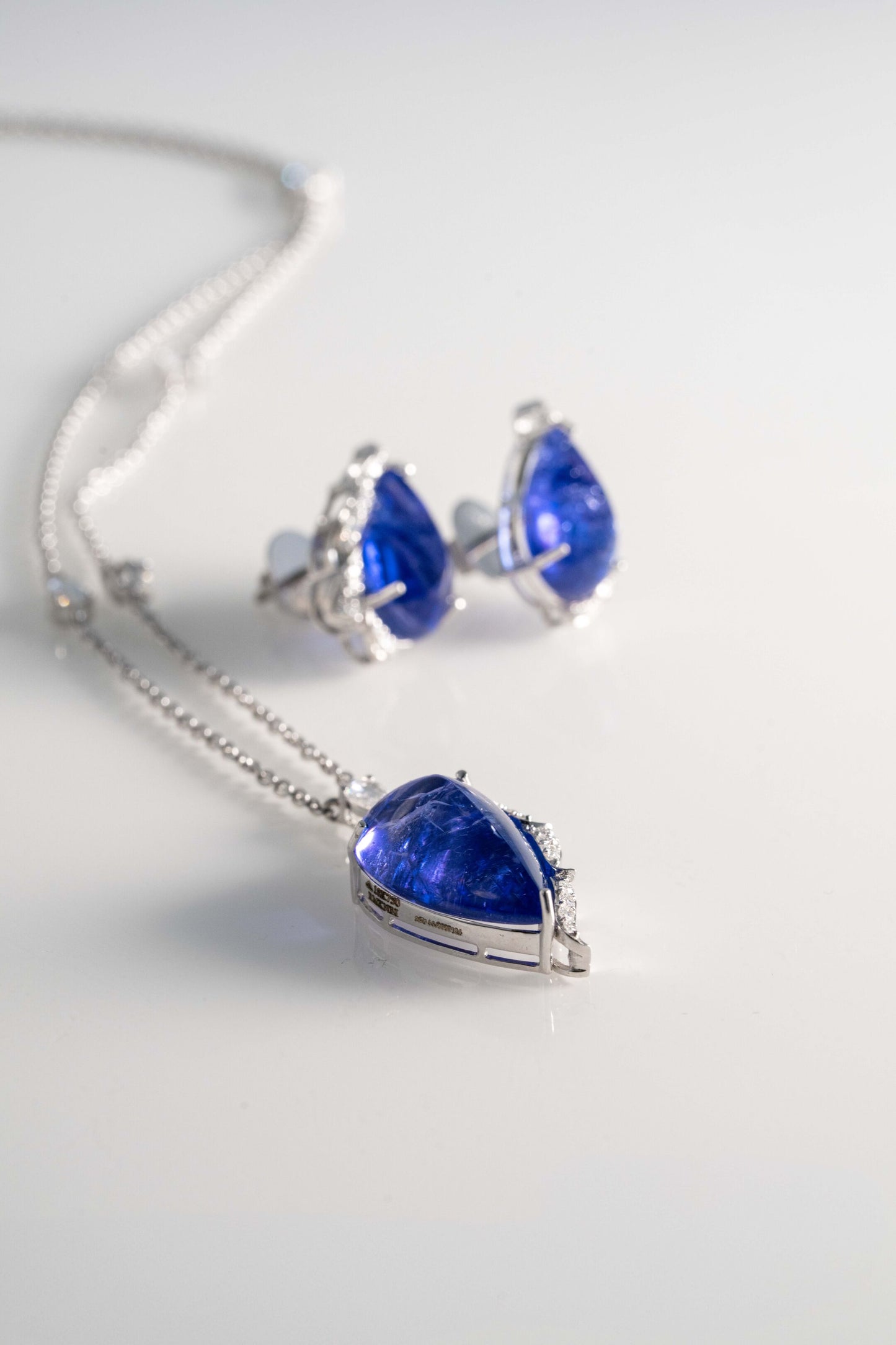 Tanzanite earrings