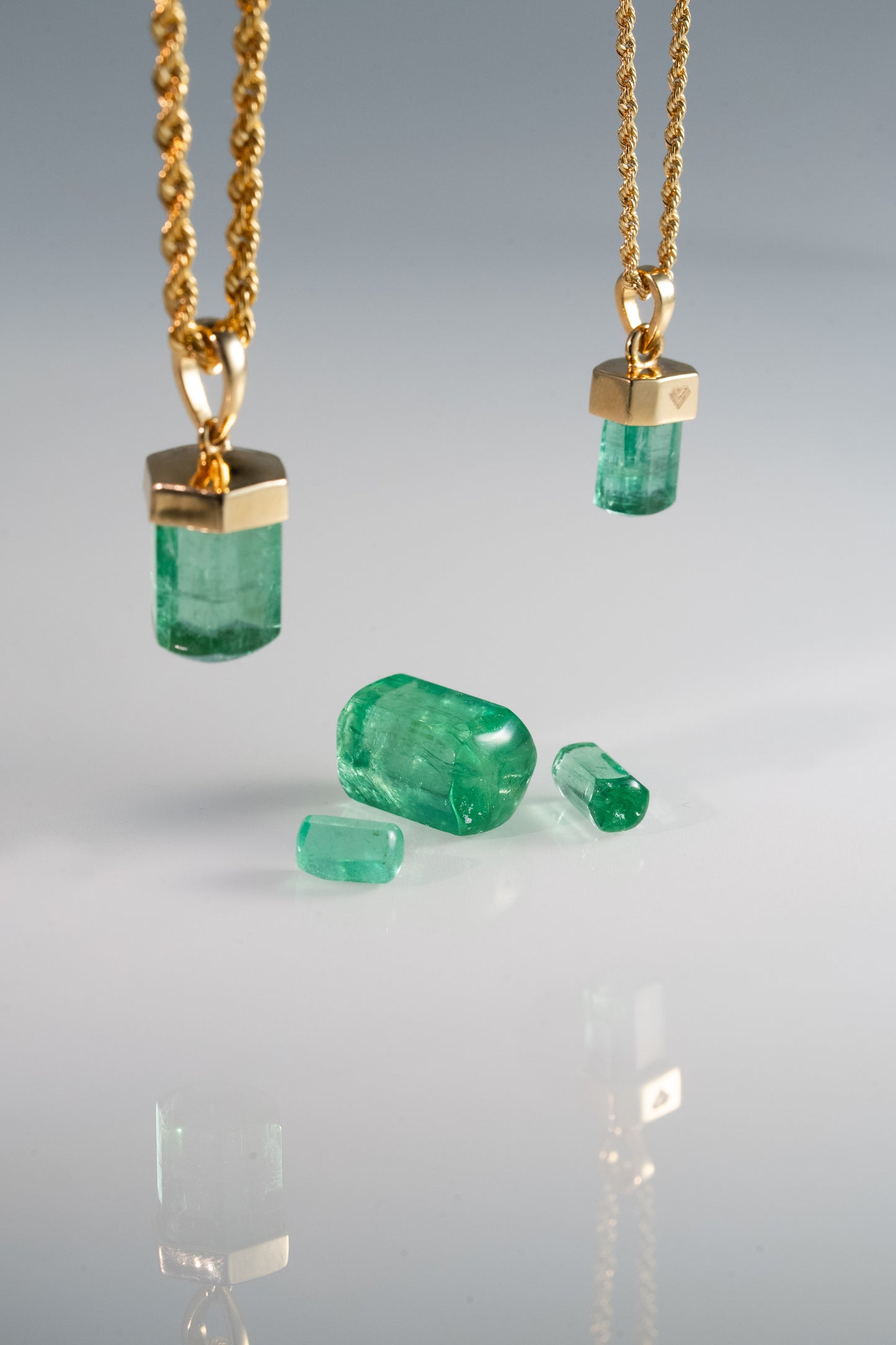 Russian Emerald Pendant