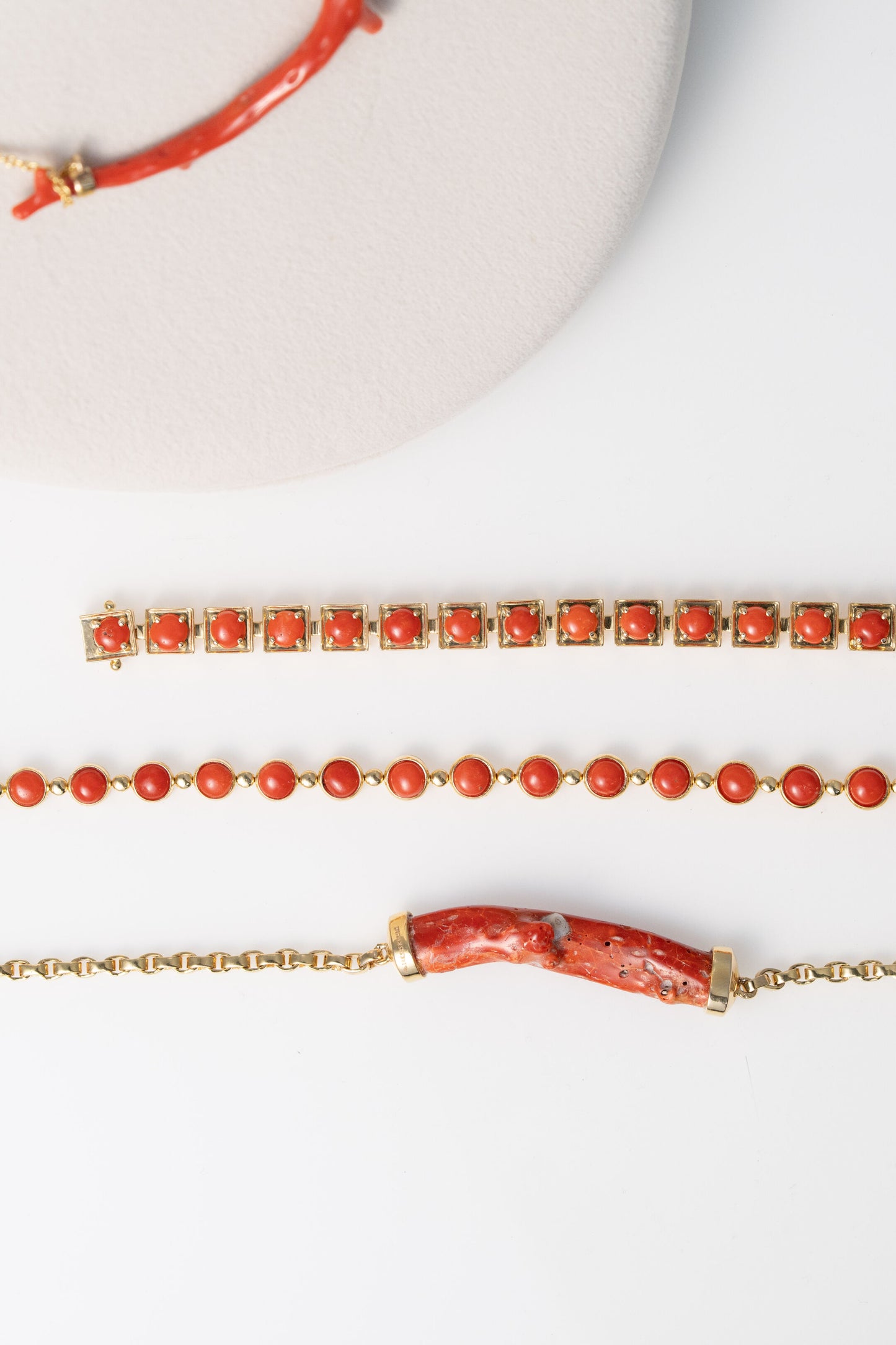 Coral bracelet