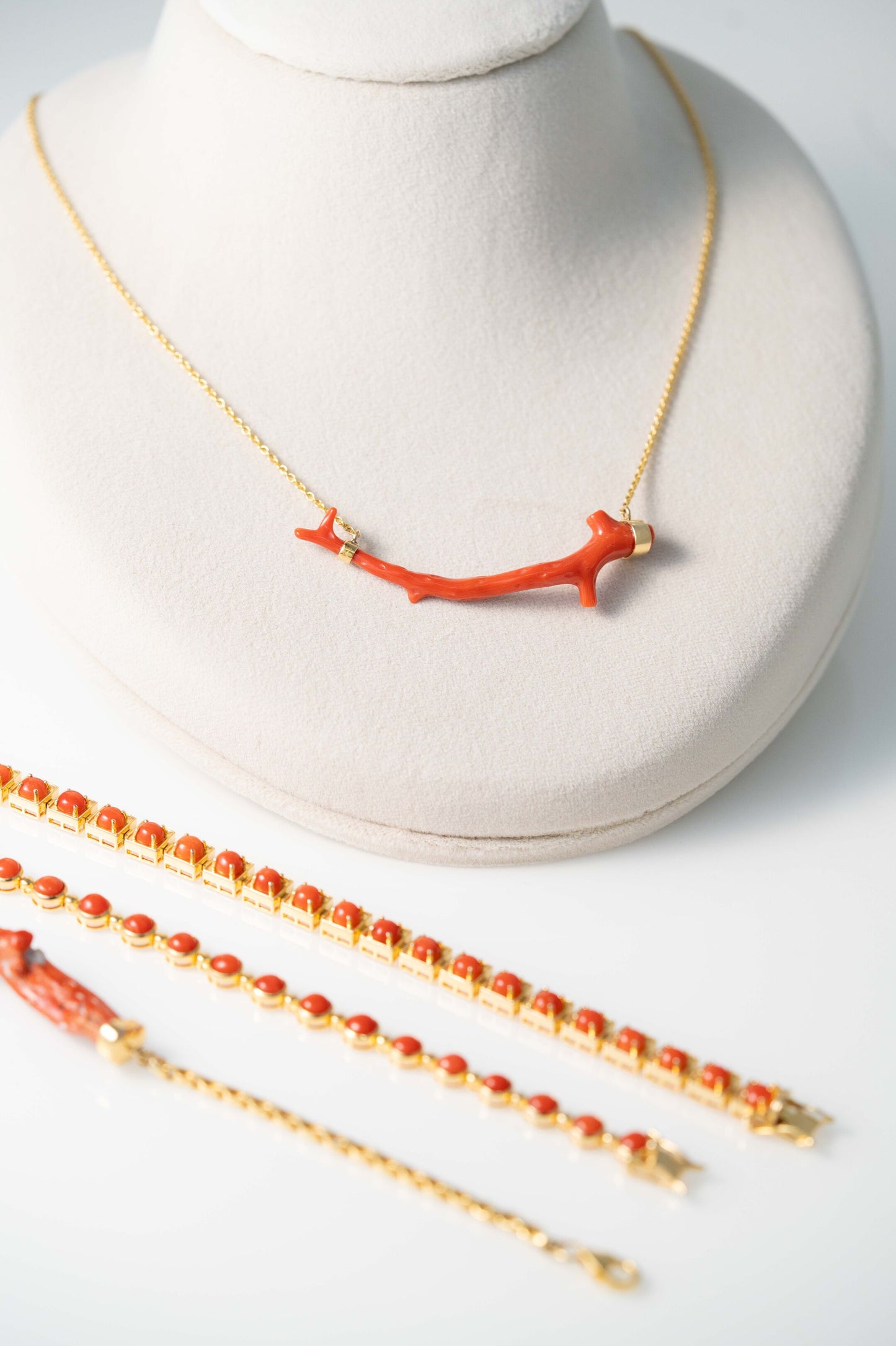 Coral pendant