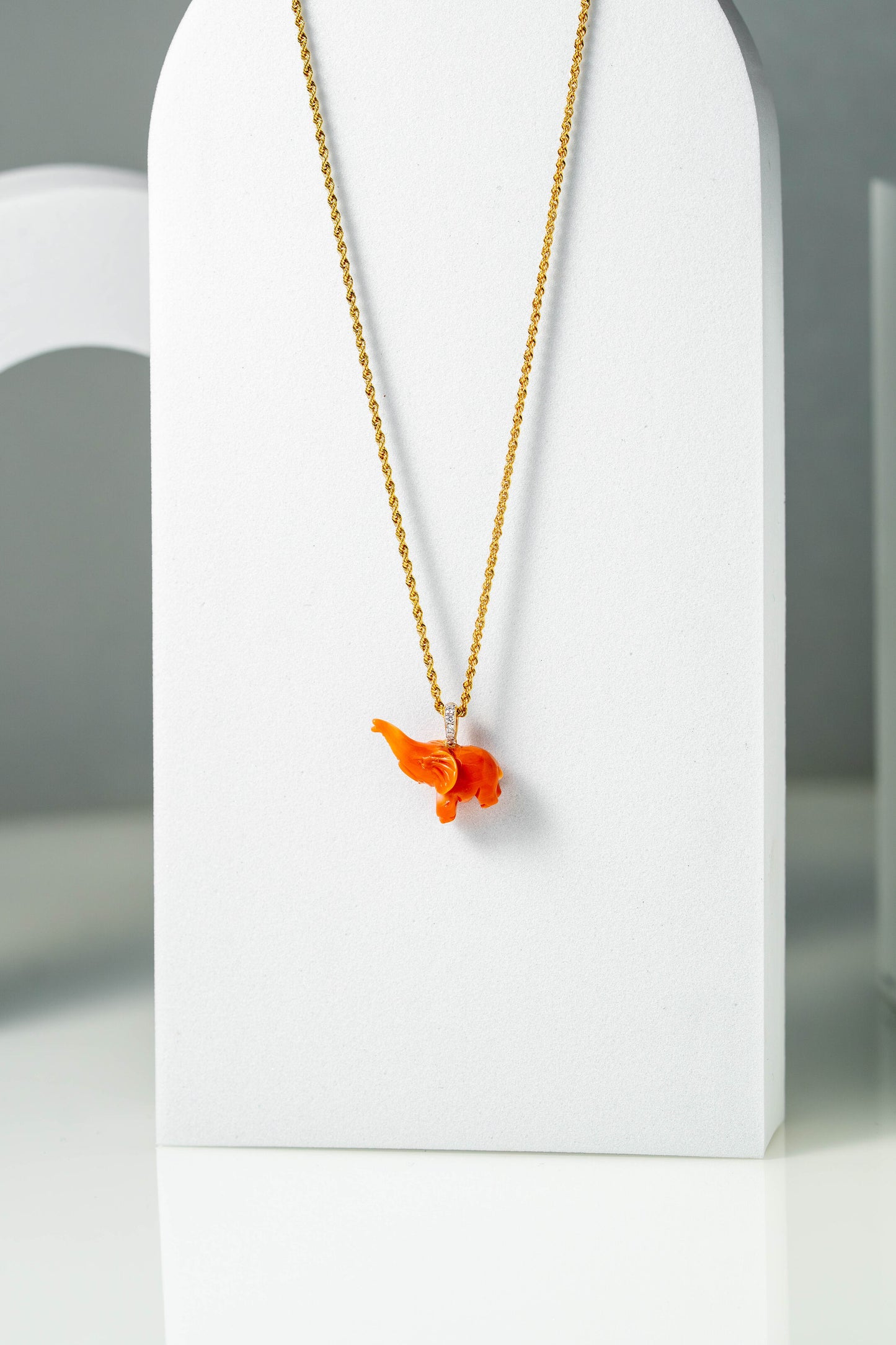 Coral pendant
