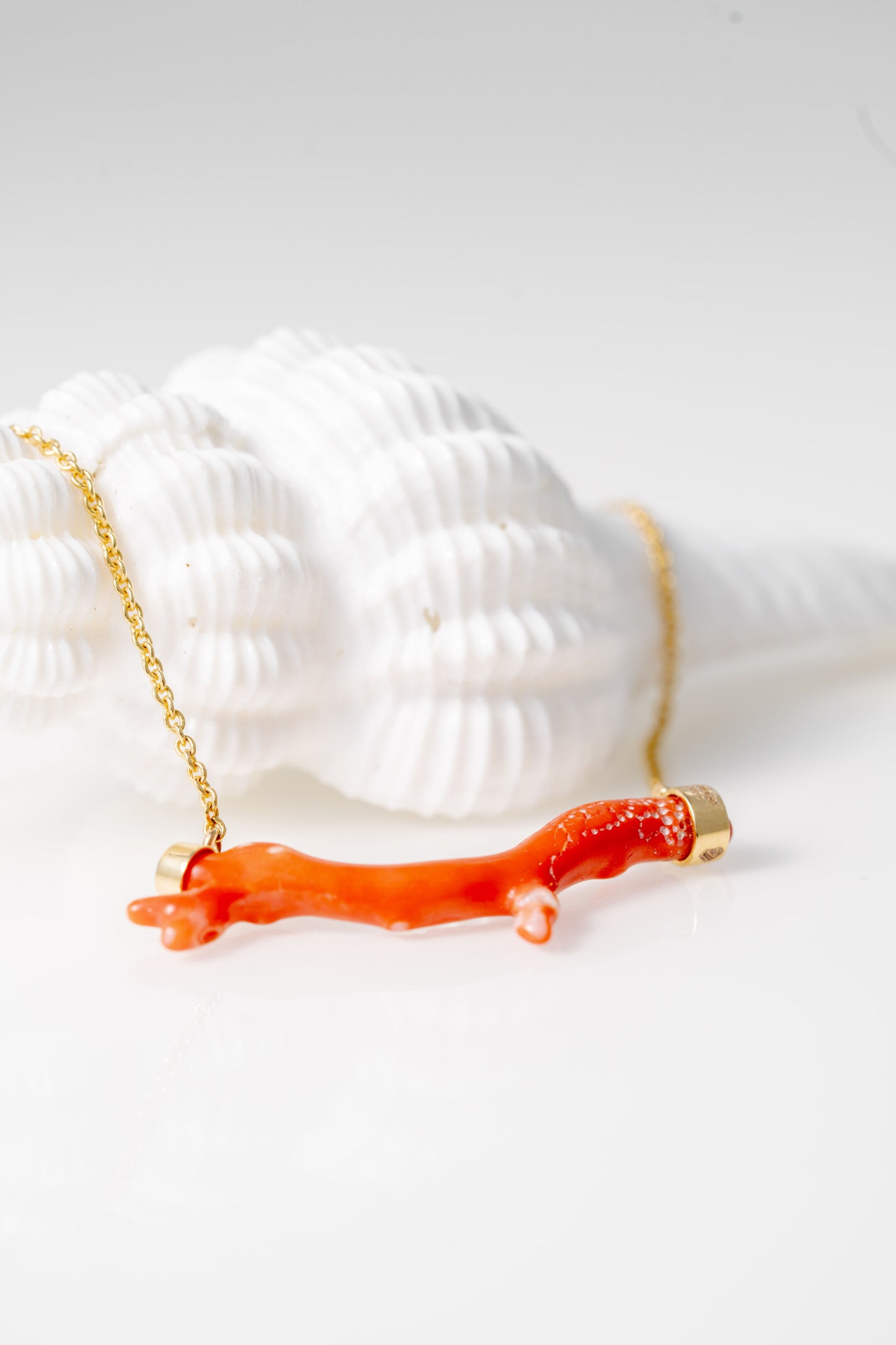 Coral pendant