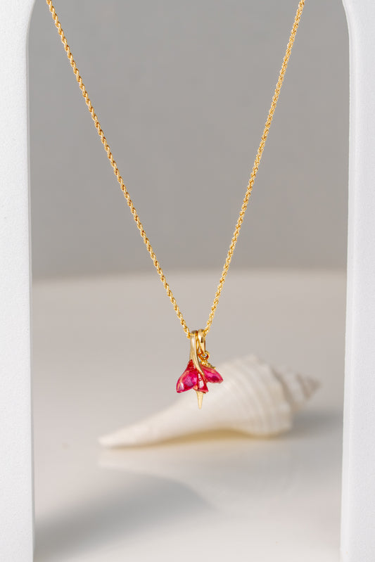 Blush Conch Charm