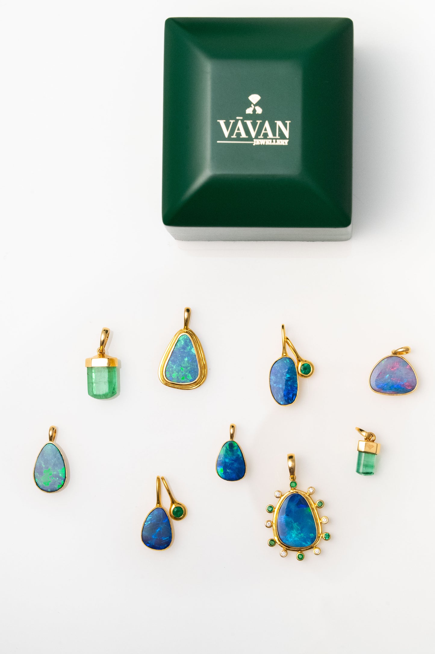 Night's End Opal Pendant