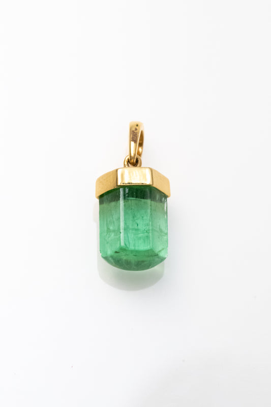 Emerald Prism Pendant