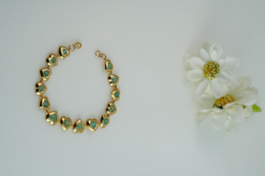 Emerald bracelet