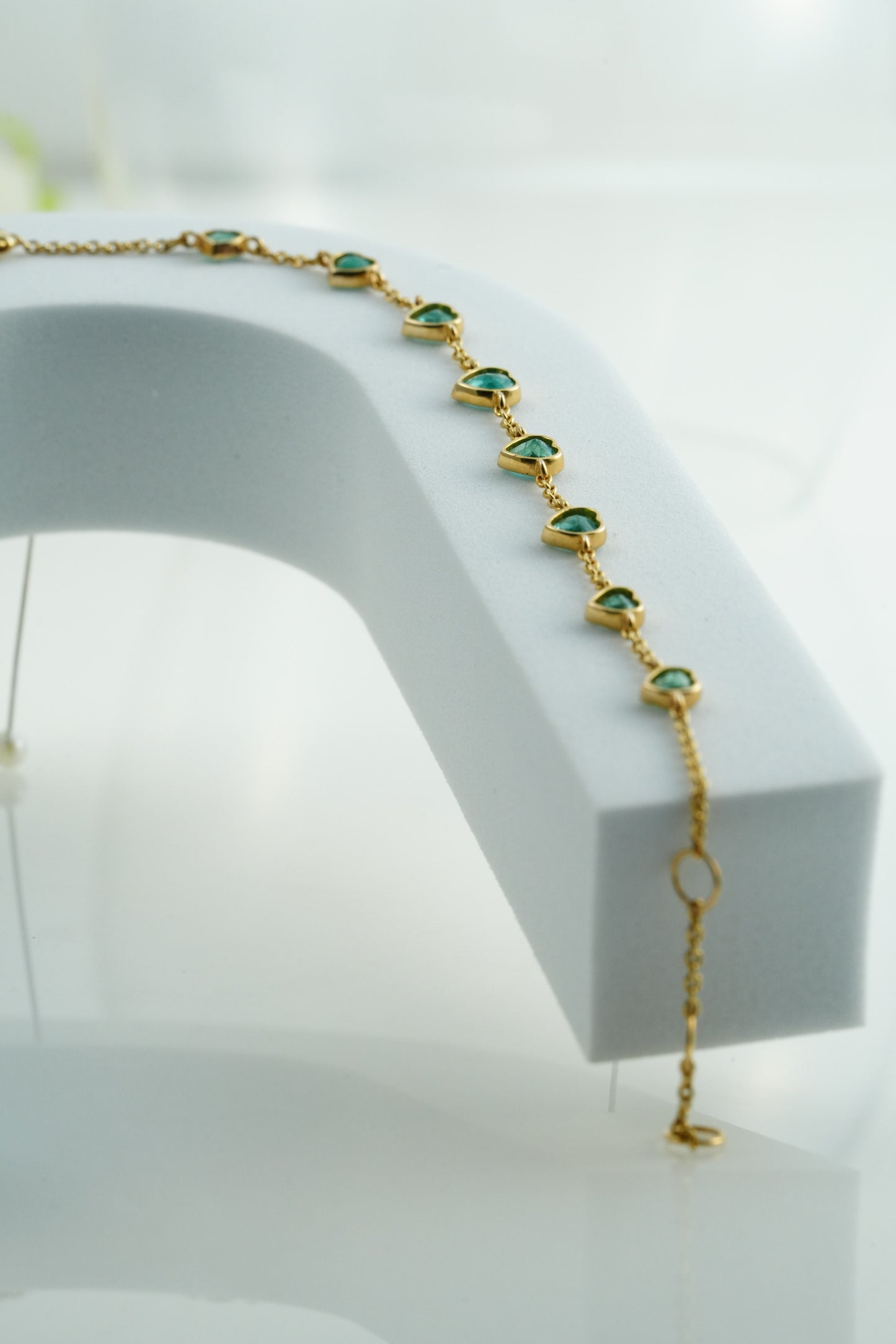 Emerald bracelet