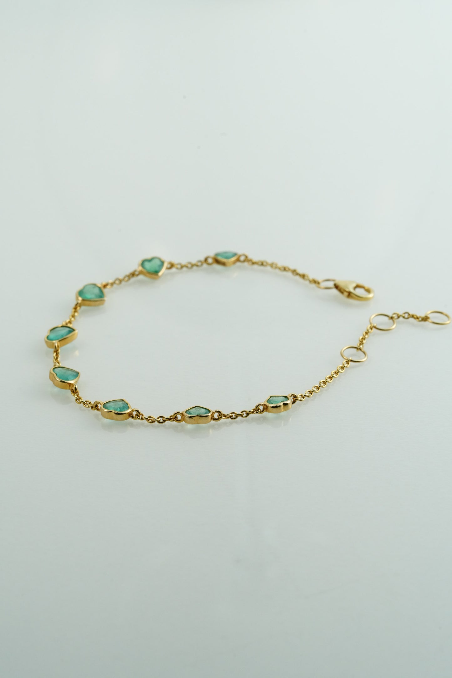 Emerald bracelet