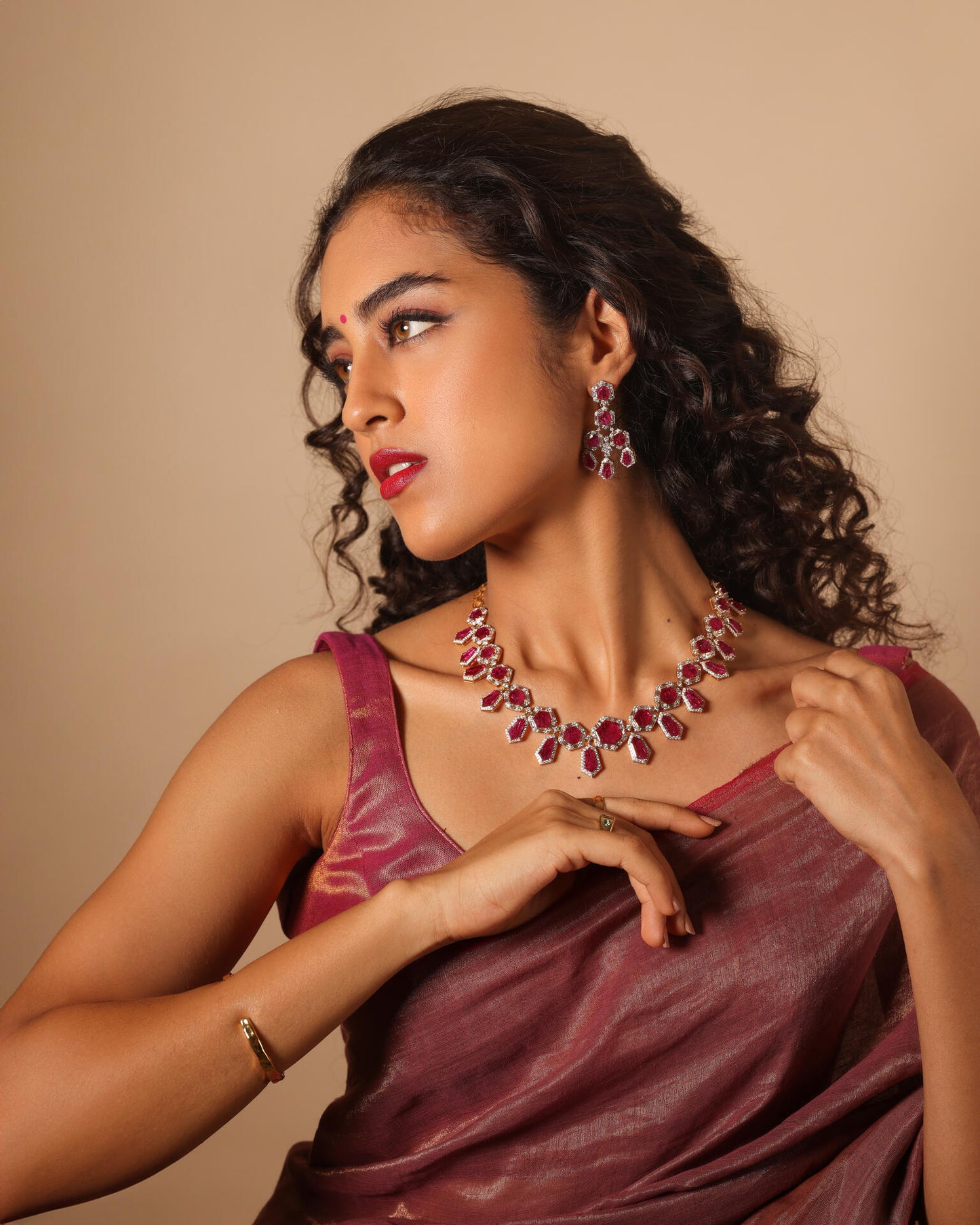 Ruby necklace