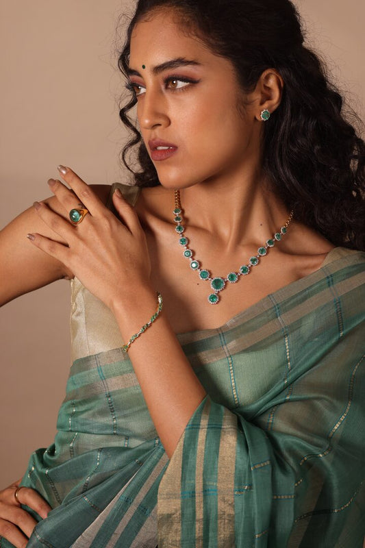 Zambian Emerald ring