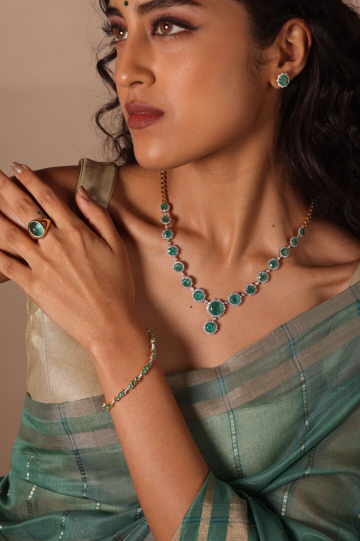 Emerald necklace