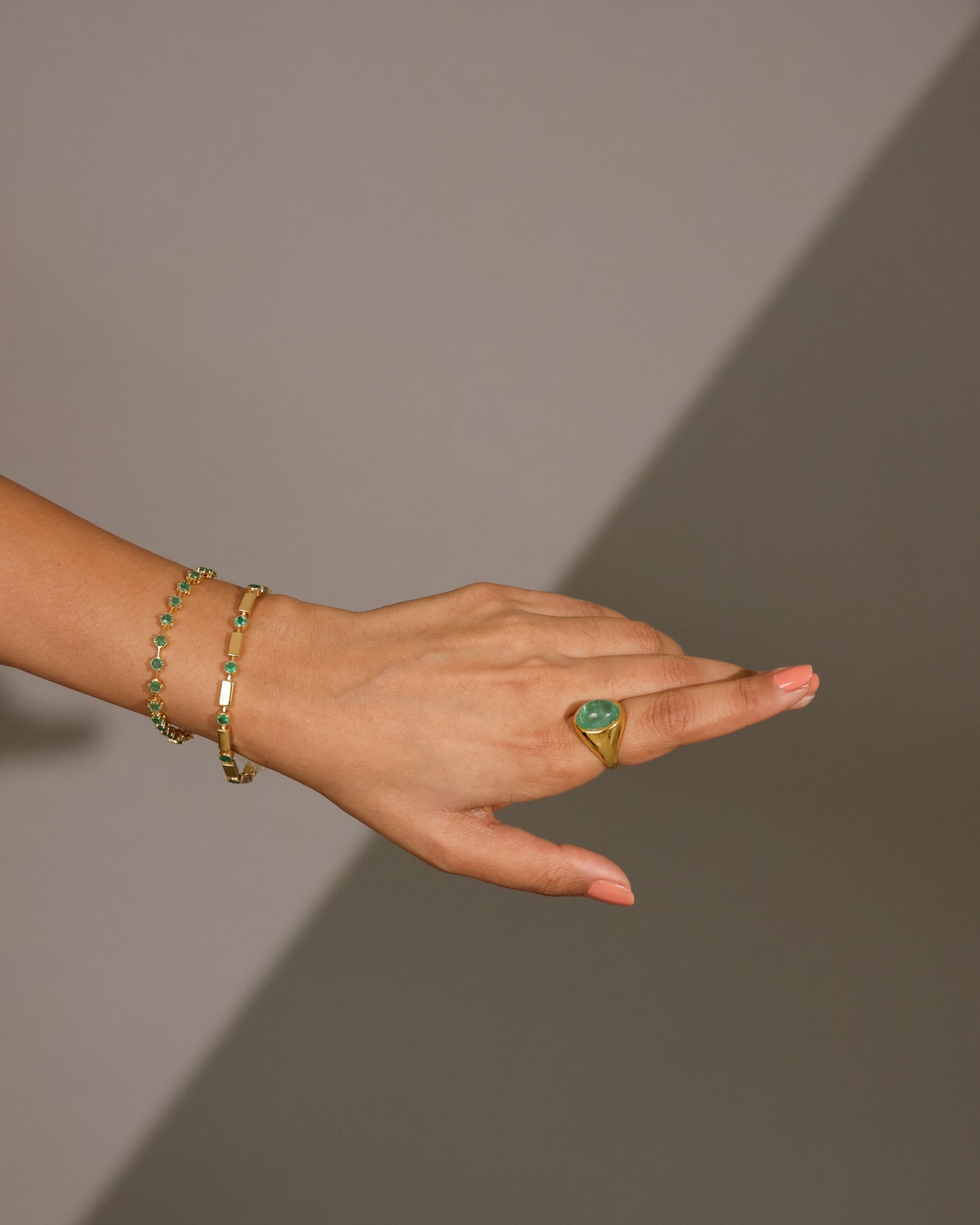 Emerald Bracelet