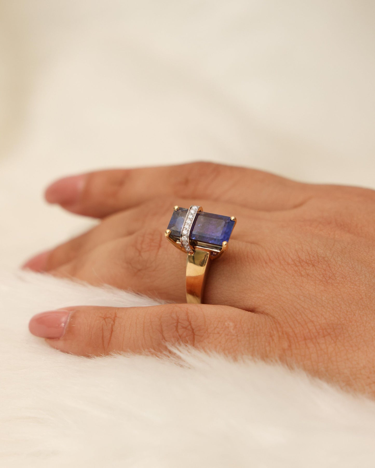 Tanzanite Signature Ring