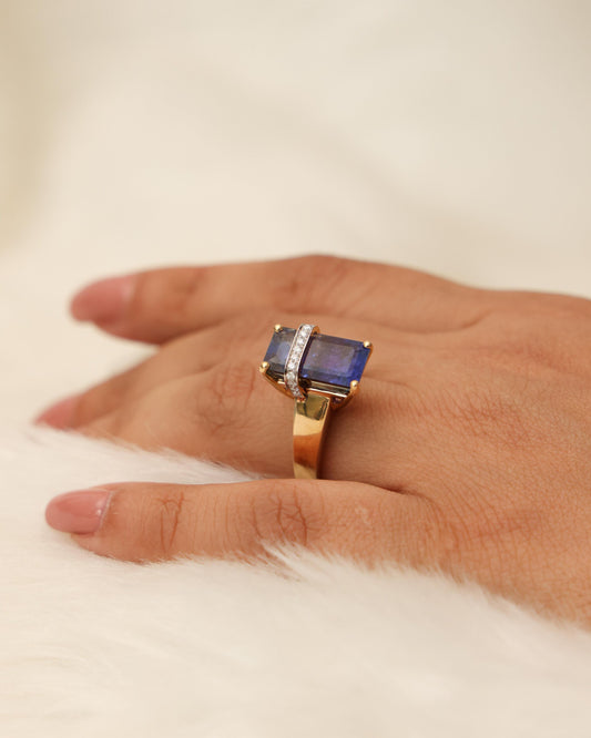 Midnight Tanzanite Ring