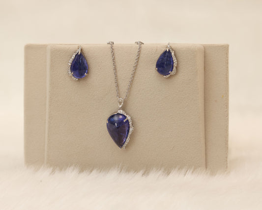 Tanzanite necklace