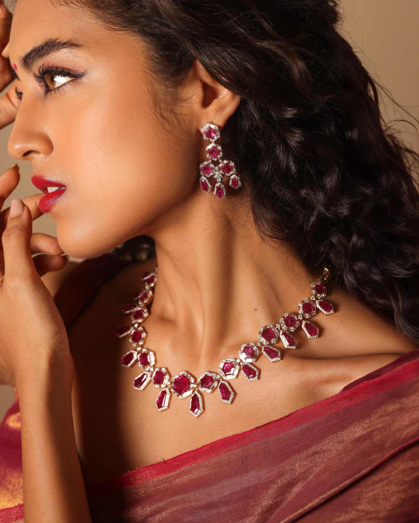 Imperial Mosambique Ruby Necklace