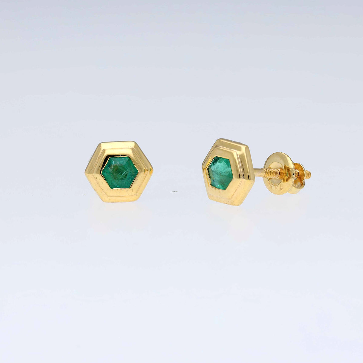 Emerald Studs